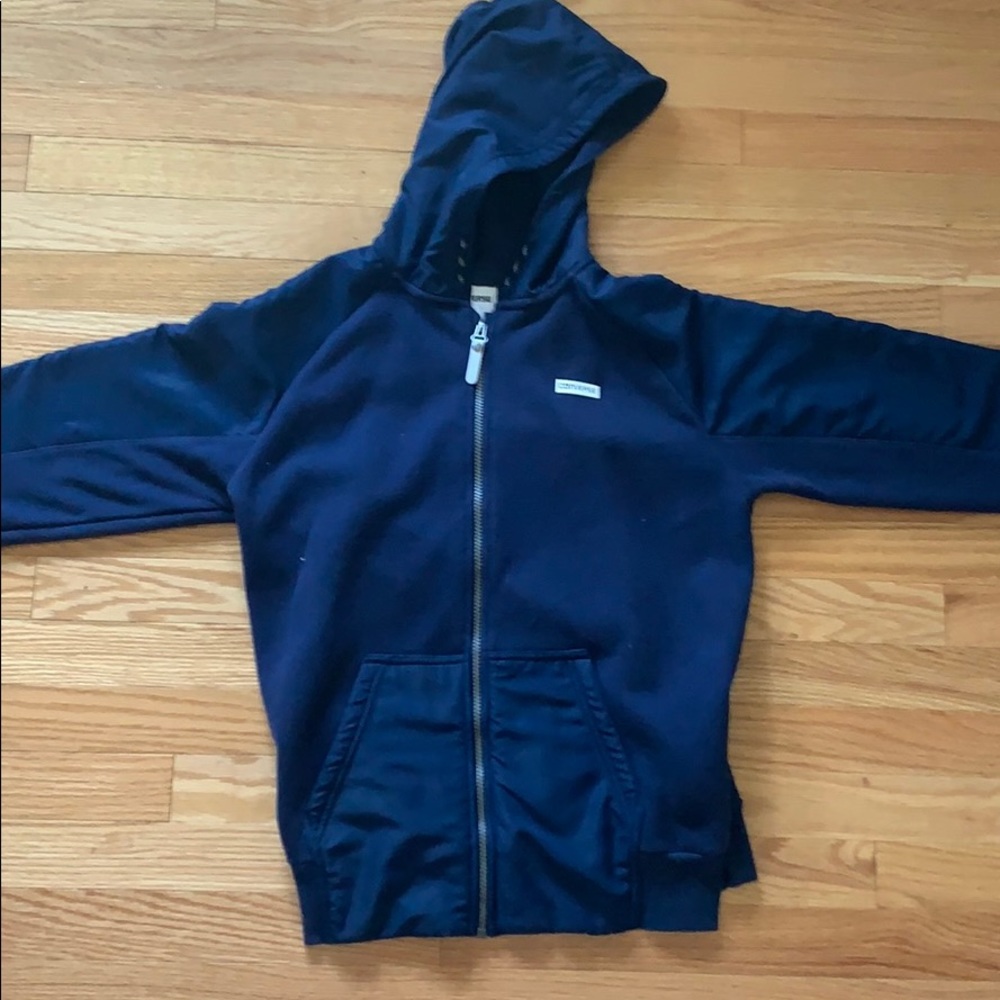 Boys converse zip up
